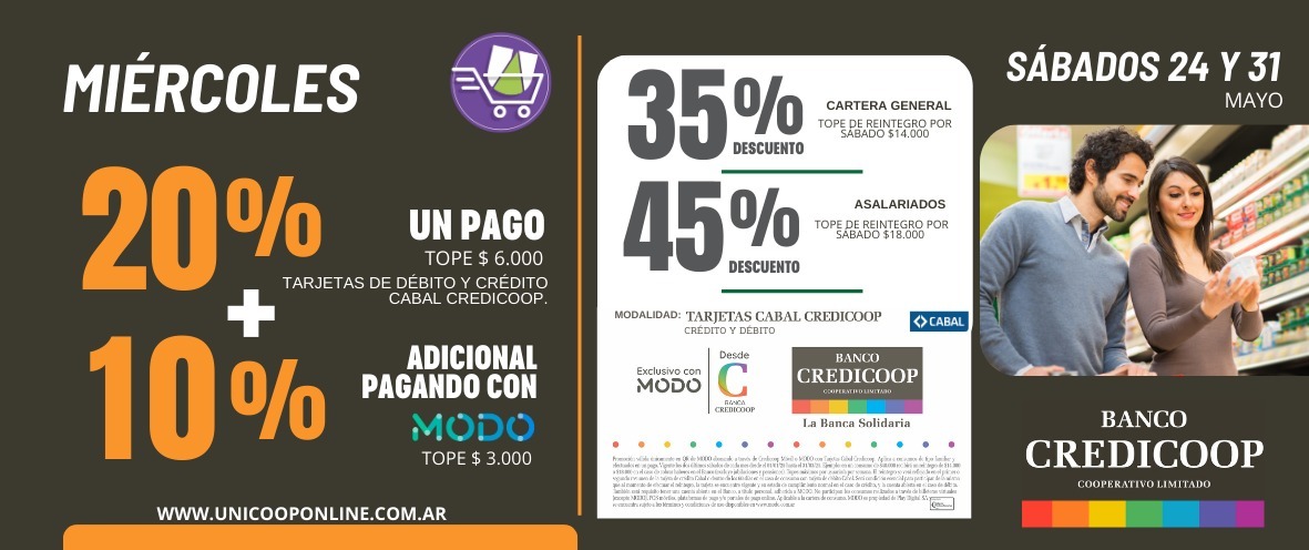 Banco Credicoop Beneficios