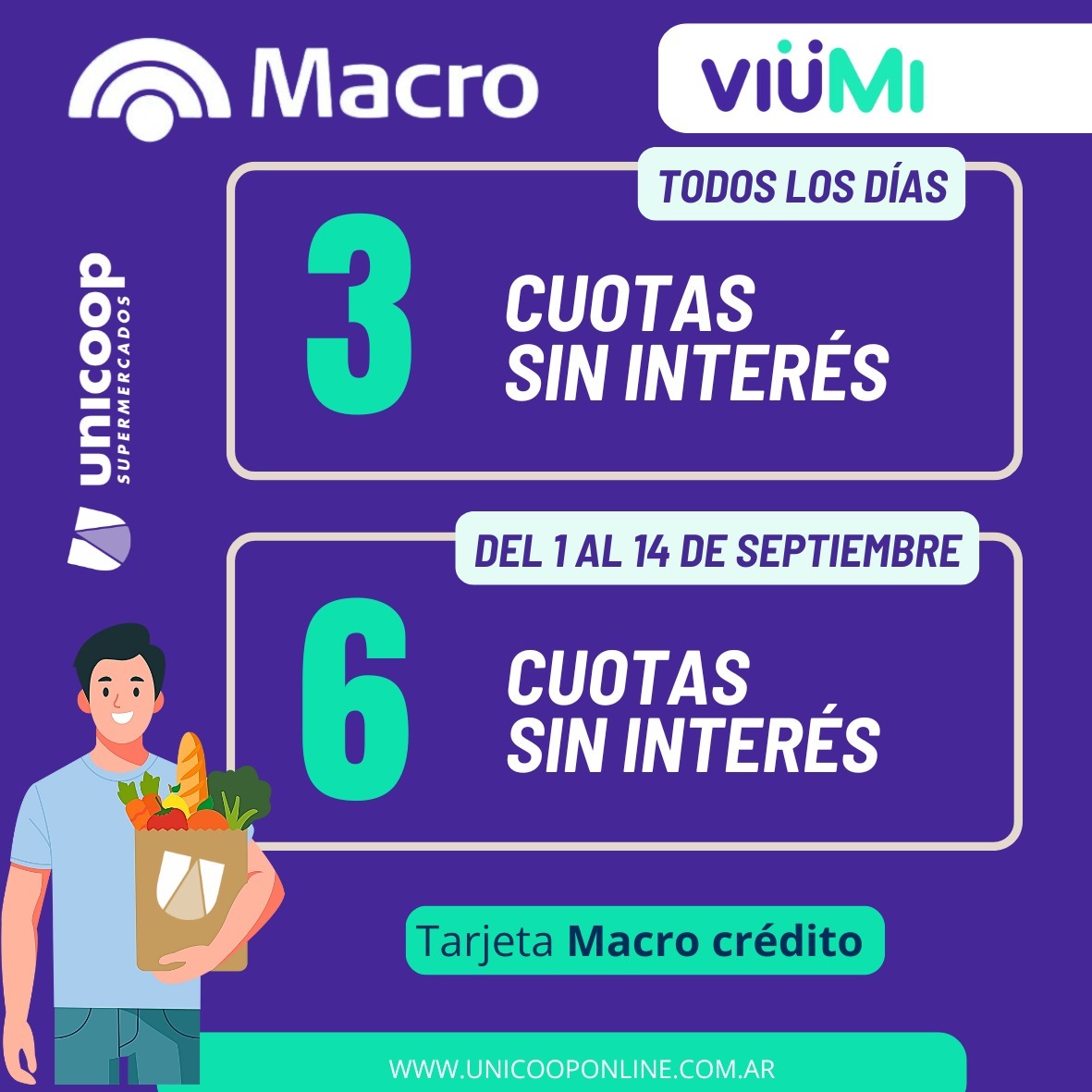 Descuentos Macro septiembre 2025