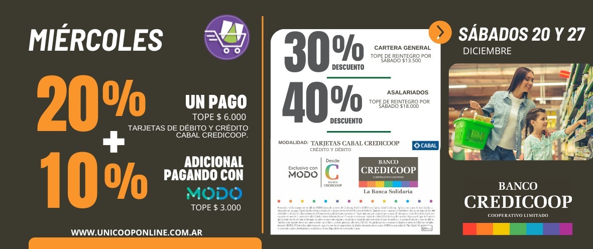 Banco Credicoop Beneficios