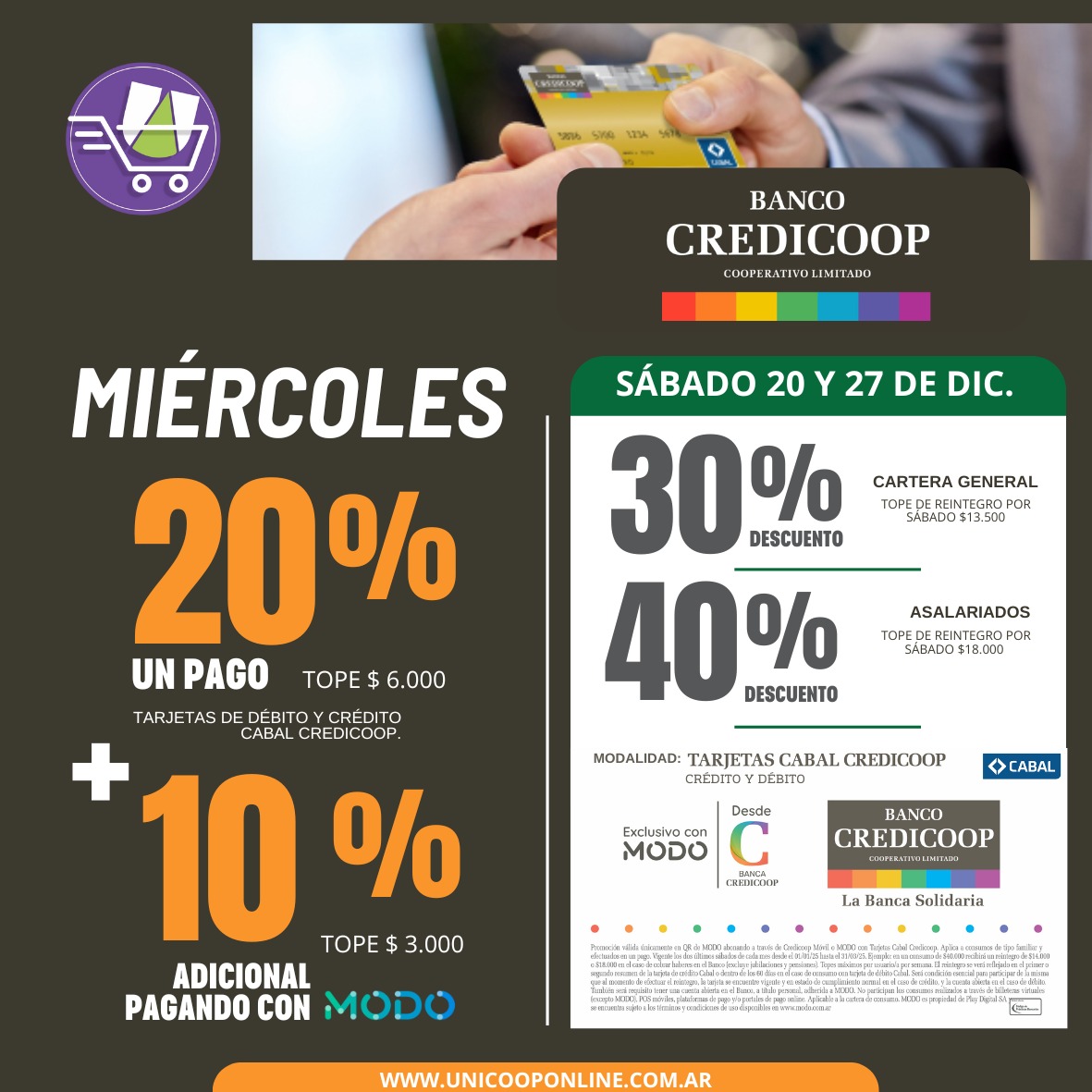 Beneficios Banco Credicoop