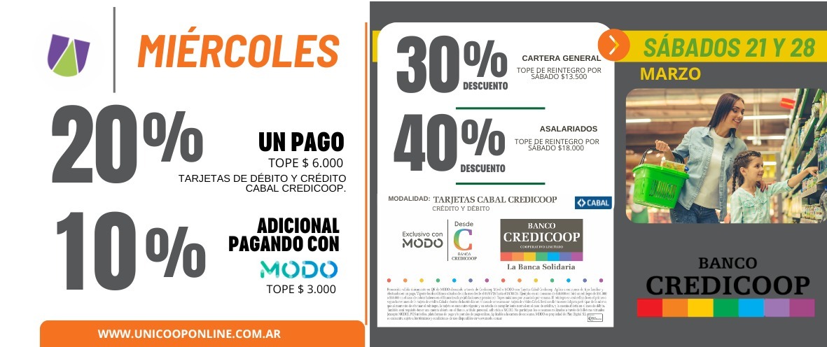 Banco Credicoop Beneficios