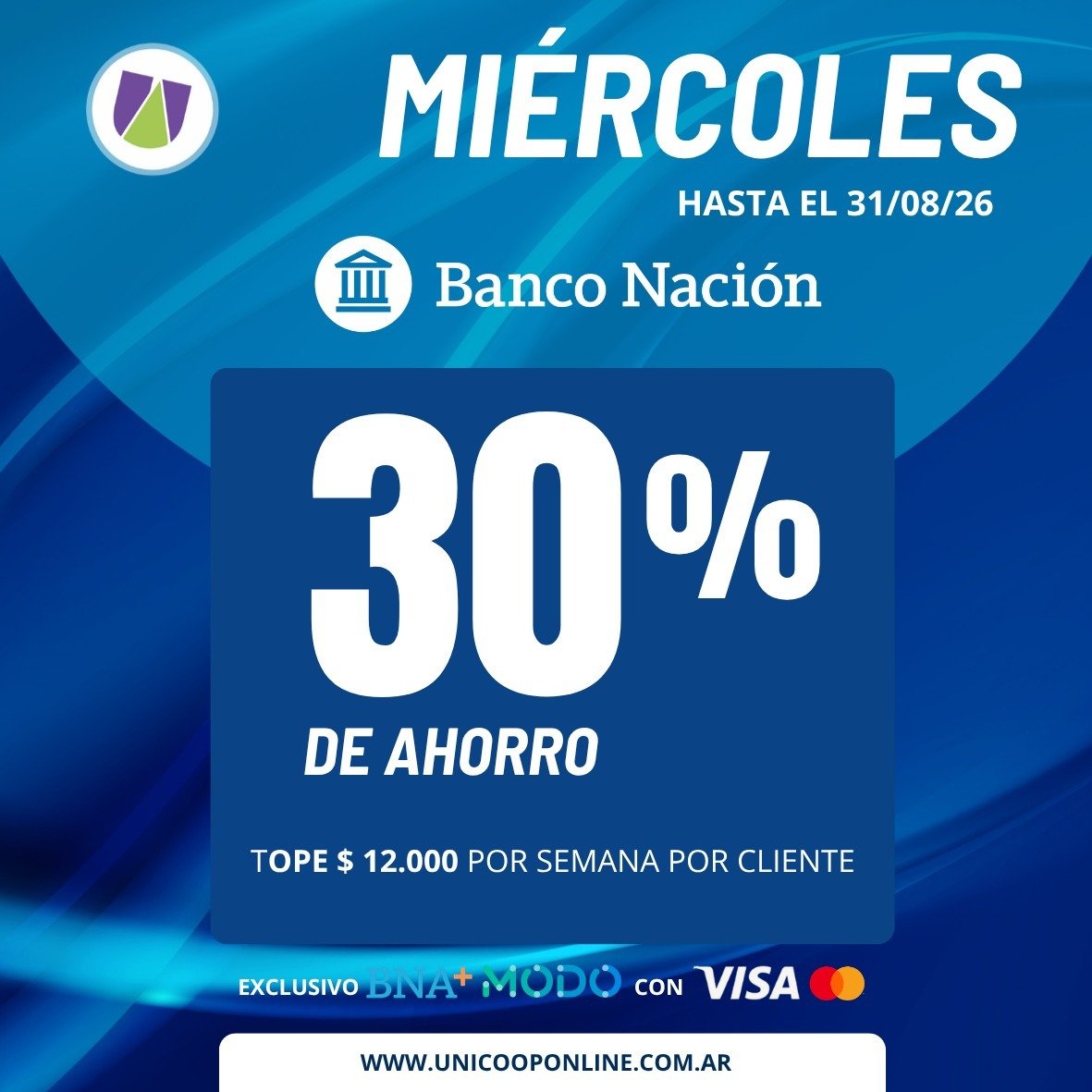 Beneficios Banco BNA