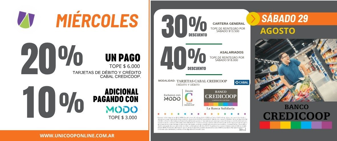 Banco Credicoop Beneficios